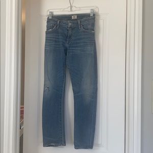 Citizen of Humanity, Racer low rise skinny Jean.